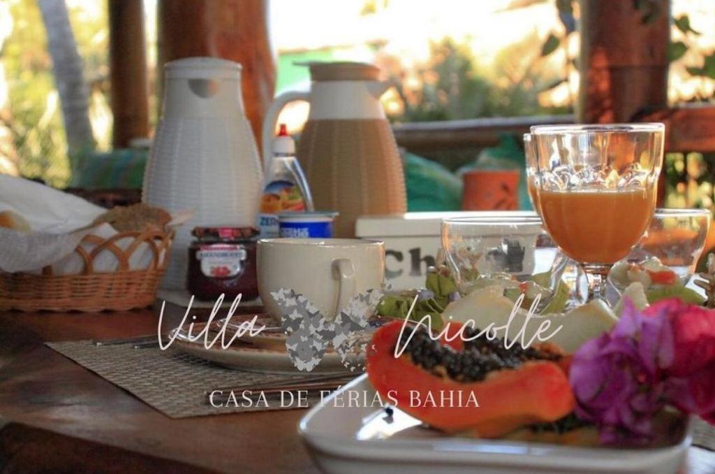 Villa Nicolle - Bahia - Praia Do Espelho Exterior foto