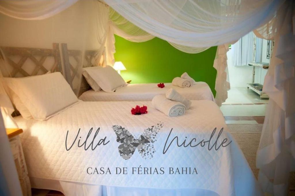 Villa Nicolle - Bahia - Praia Do Espelho Exterior foto