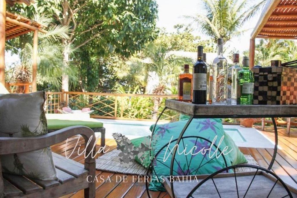 Villa Nicolle - Bahia - Praia Do Espelho Exterior foto