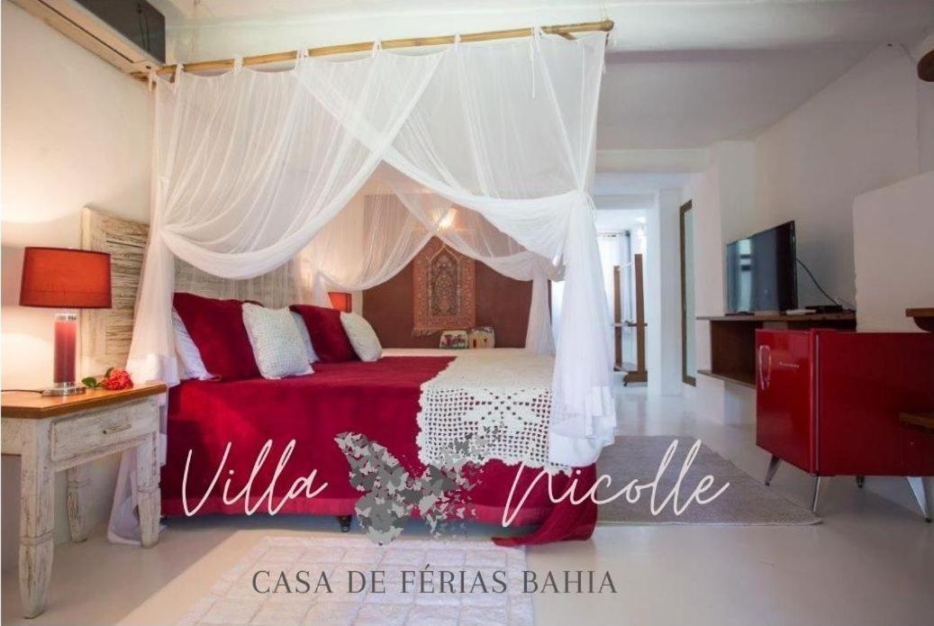 Villa Nicolle - Bahia - Praia Do Espelho Exterior foto