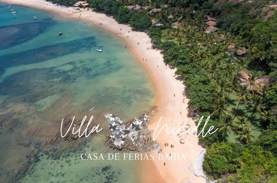Villa Nicolle - Bahia - Praia Do Espelho Exterior foto