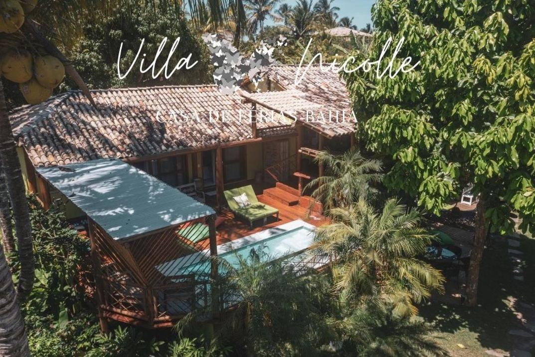 Villa Nicolle - Bahia - Praia Do Espelho Exterior foto